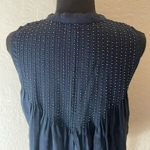 Beautiful Parker beaded silk top